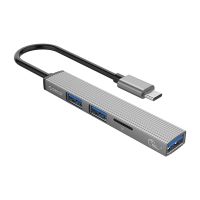 Orico Type-C to USB3.0 USB2.0 TF Kart Okuyucu Ultra Slim Çoklayıcı HUB resmi
